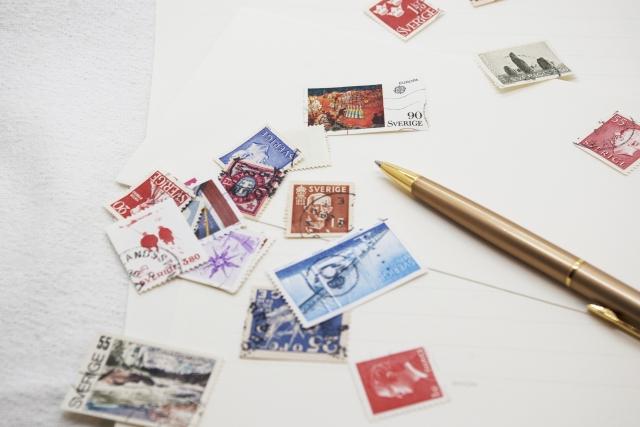 切手の組み合わせイメージ